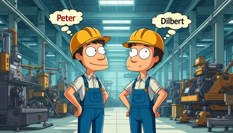 peter y dilbert